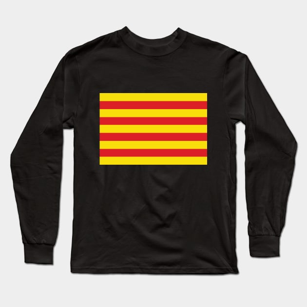 Catalonia Long Sleeve T-Shirt by Wickedcartoons